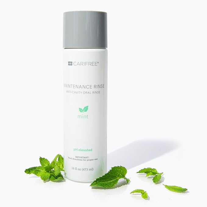 CariFree Maintenance Rinse, Variety Pack with 3 Flavors (Mint, Citrus, Grape), Fluoride & Xylitol Mouthwash, Dentist Recommended, Anti-Cavity Oral Care, Neutralizes pH, Dentist Developed