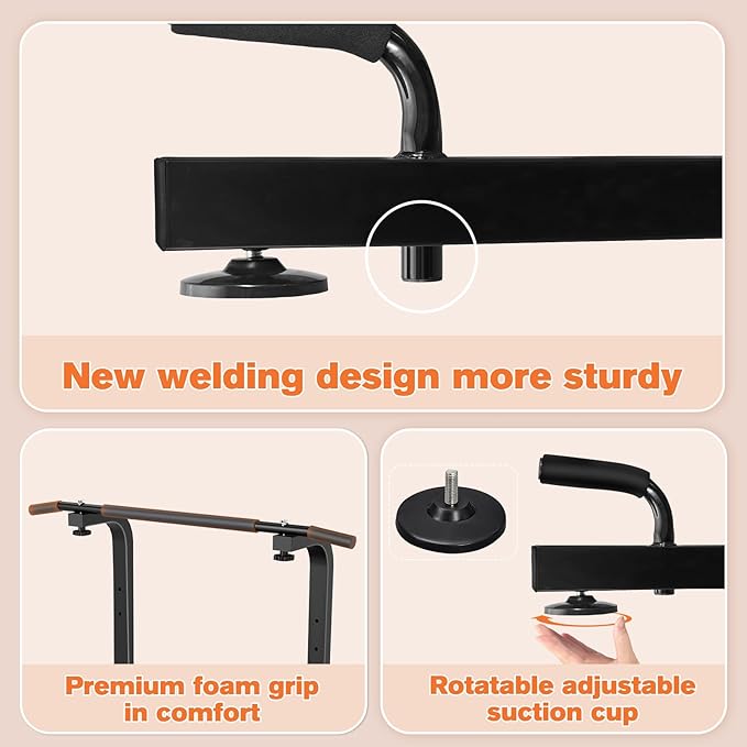 RELIFE REBUILD YOUR LIFE Power Tower Pull Up Bar Station Workout Dip Station for Home Gym Strength Training Fitness Equipment-StrideForce Fitness