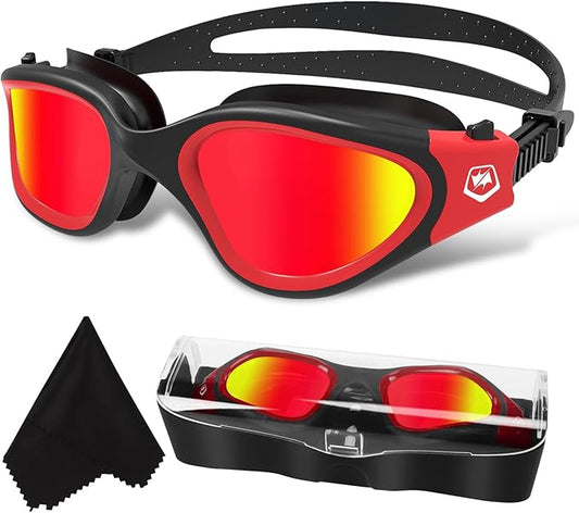 WIN.MAX Polarized Swimming Goggles Swim Pool Goggles Anti Fog Anti UV No Leakage Clear Vision for Men Women Adults Teenagers-StrideForce Fitness