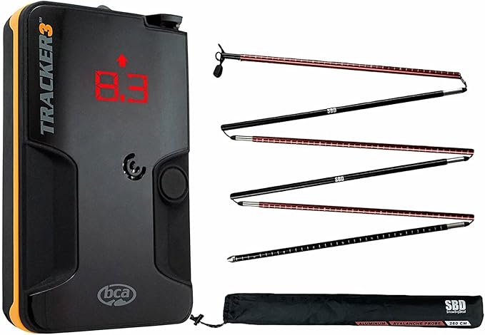 BCA Tracker 3 Avalanche Beacon + Probe-StrideForce Fitness