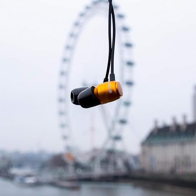 LUDOS Clamor USB C Headphones for iPhone 16 15 Pro Max Plus iPad Pro, 5 Years Warranty, USB-C Earbuds for Samsung Galaxy S24 S23 Ultra S22 S21 FE S20 A55 A54 A53, USB Type C Earphones - Gold-StrideForce Fitness