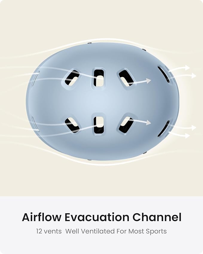 OutdoorMaster Skateboard Cycling Helmet - Two Removable Liners Ventilation Multi-Sport Scooter Roller Skate Inline Skating Rollerblading for Kids, Youth & Adults-StrideForce Fitness