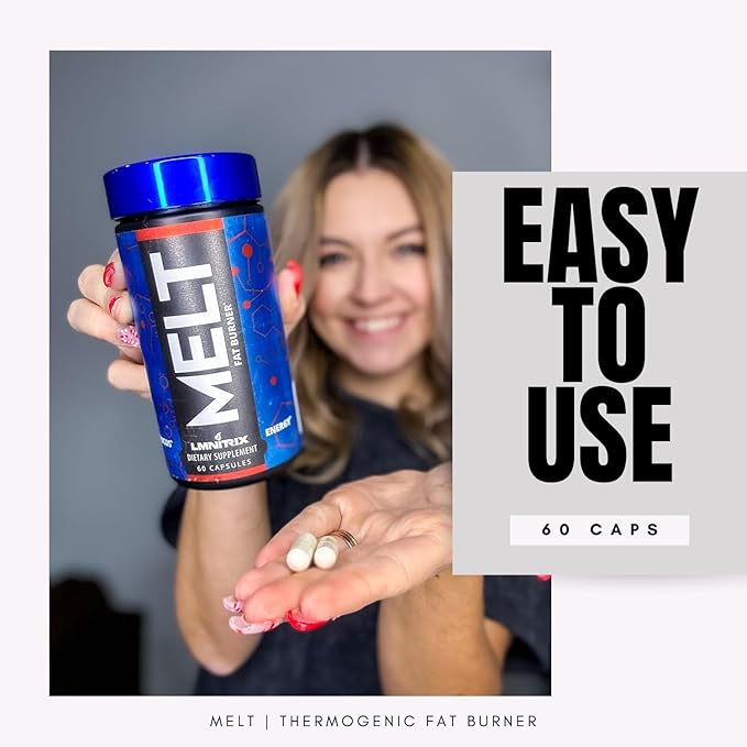 MELT EXT - Extreme Thermogenic Fat Burner - Powerful Weight Loss Aid, Stronger Than Most Diet Pills - True Plateau Destroyer - Lose Weight Fast for Men and Women - Real Results - 60ct-StrideForce Fitness