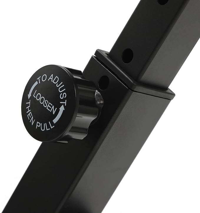 Roman Chair, Hyperextension Bench Roman Chair Adjustable Back Extension Machine Lower Back Exercise Equipment Multi-Functional Workout Bench for Home Gym Full Body Abs Glutes Core Muscles-StrideForce Fitness