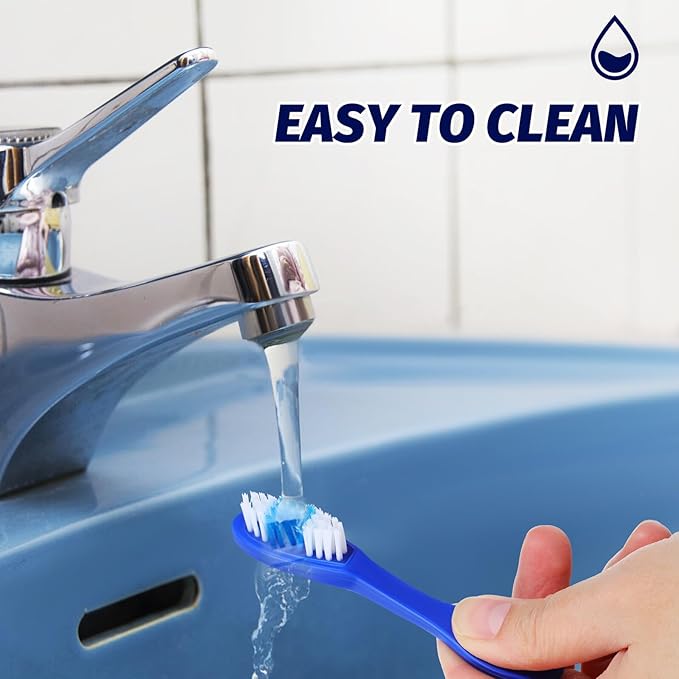 Healvian Mini Soft Bristle Toothbrushes 10pcs, Portable Small Manual Toothbrushes with Short Handle for Prison Use and Oral Cleaning, Travel-Friendly Compact Size 9Cm