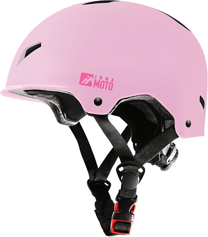 Skateboard Helmet for Adults - Adjustable Certified Safety Adults Helmet for Skateboarding Bike Bicycle Scooter Cycling Skate Skating Multisport Helmets for Women Men Boys Girls Kids Youth-StrideForce Fitness