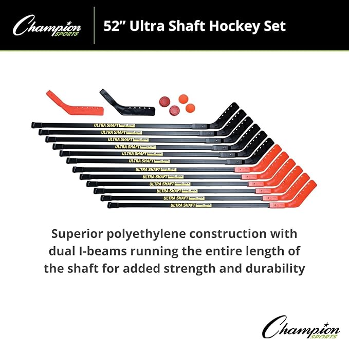 Champion Sports Ultra Shaft Hockey Set-StrideForce Fitness