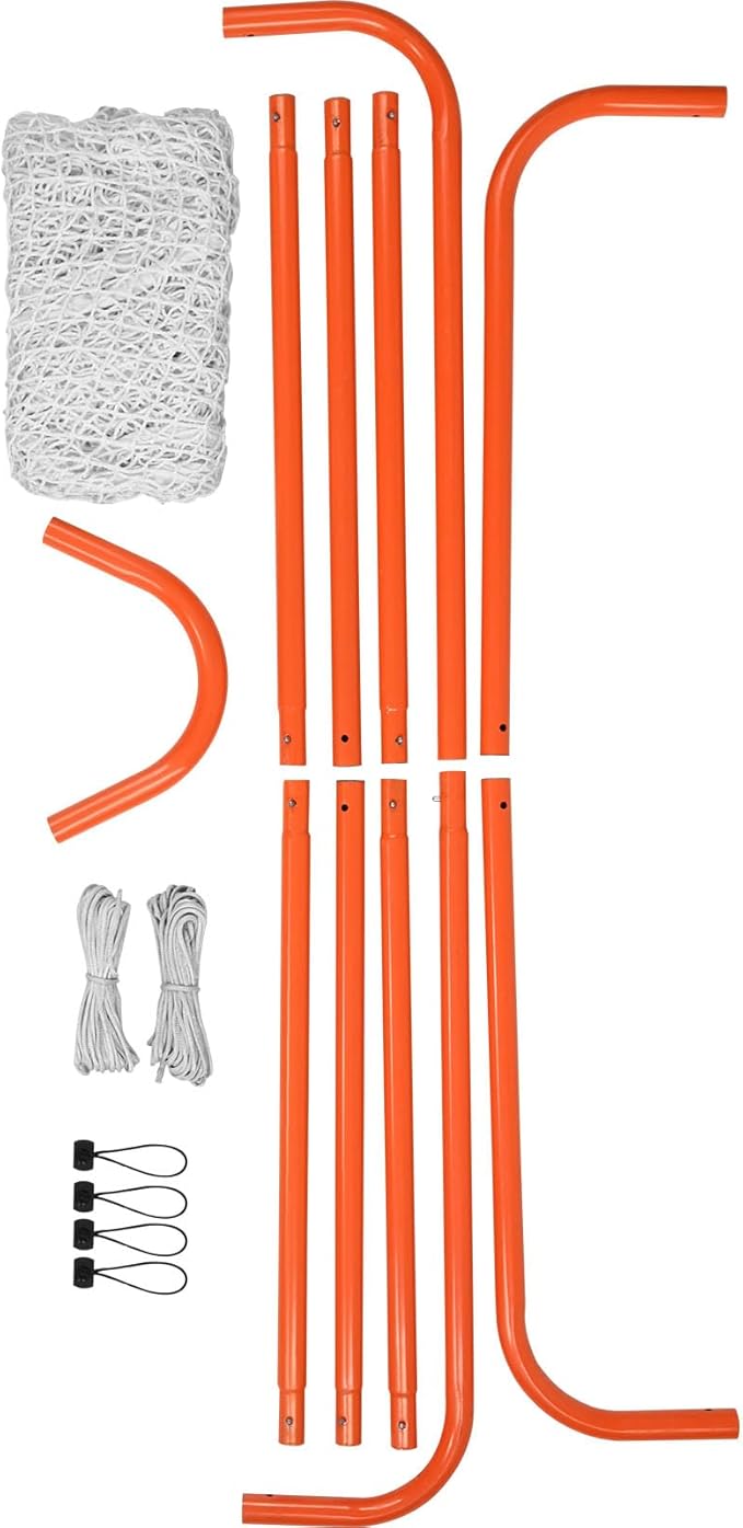 VEVOR Portable Lacrosse Goal - Complete Training Accessory Set with Extended Coverage for Youth and Adults-StrideForce Fitness