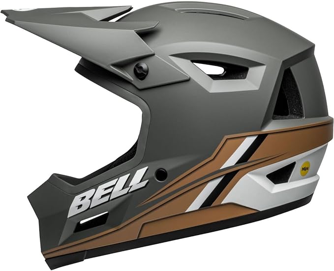 BELL Sanction 2 DLX MIPS Adult Full Face Mountain BMX Downhill Bike Helmet-StrideForce Fitness