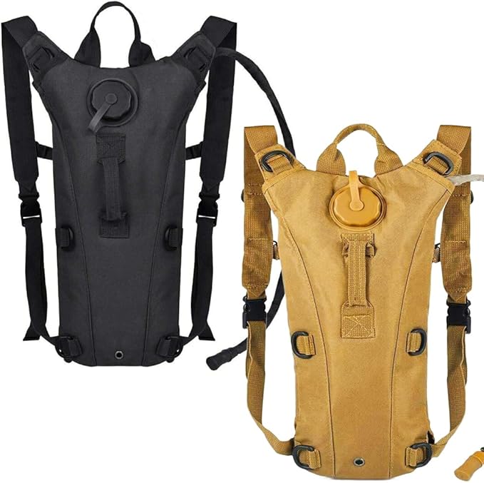 ATBP Tactical Water Hydration Pack Military 3L Water Bladder Carrier Backpack Leakproof for Running Jogging Cycling Hiking-StrideForce Fitness