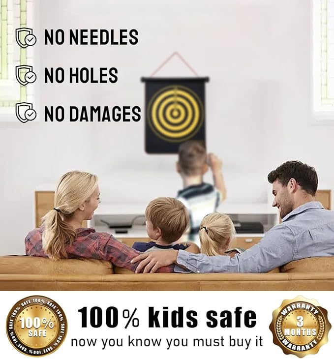 Magnetic Dart Board for Kids, Gifts Ideas for Teenage Boys Girls, Dartboard Toys for Teen Age 6 7 8 9 10 11 12 13 14 15 16 Years-StrideForce Fitness