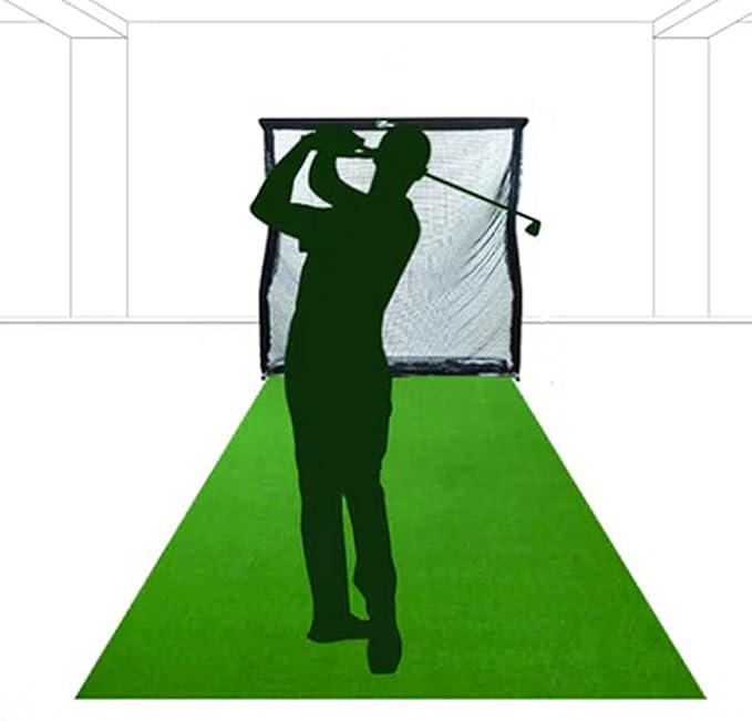 10ft, 15ft, 25ft Sports Practice Netting Sturdy Net Hitting Throwing Pitching Net 150LB Impact Hit Tested Nylon Mesh Netting for Golf, Baseball, Softball, Hockey, Soccer, LAX-StrideForce Fitness