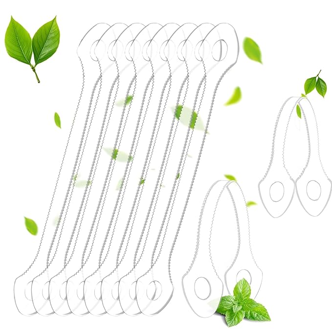 Disposable Tongue Scraper, 30Pack Individually Wrapped - Hygienic Plastic Tongue Scraper for Adults & Travel, Fresh Breath Oral Care, Single Use White Scraper Kit