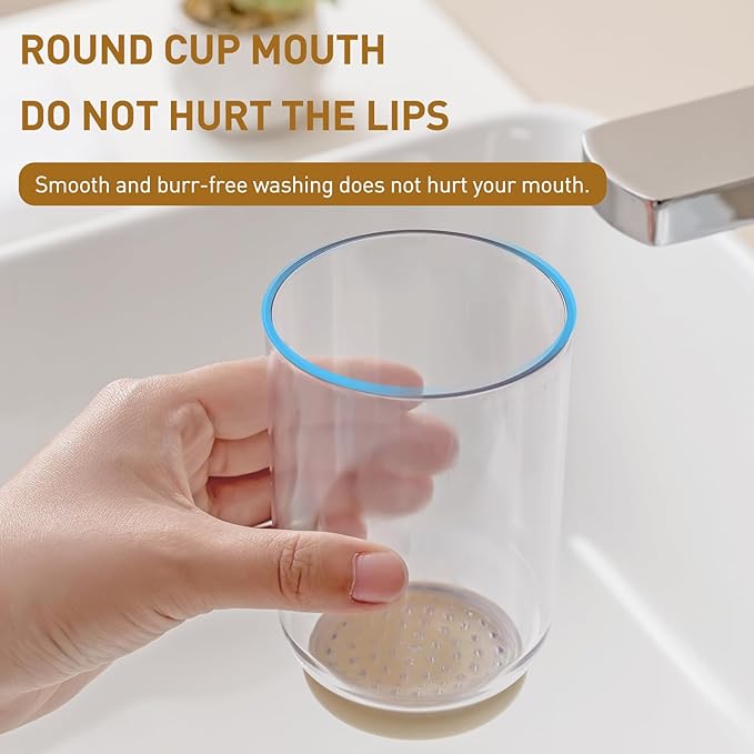 Toothbrush Cup with Cover, Travel Toothbrush Case Portable Toothbrush Holder for Traveling Business Camping School Bathroom (Green)