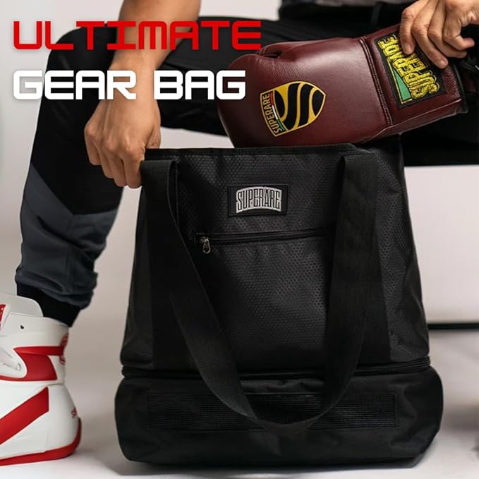 Superare Gear Bags - Gym Duffle Bag, Backpack, Tote Bag for MMA, Athletic Gym Boxing Bag - Enorme, Carico, Diario, Sporta-StrideForce Fitness