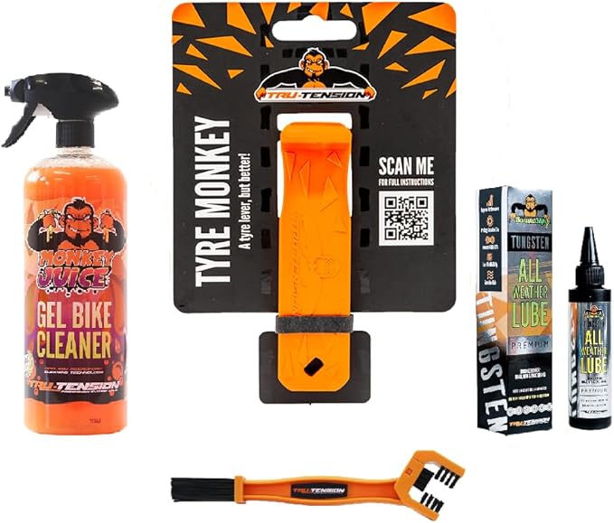 Tru-Tension | Tire Monkey | Tire Lever | Only One Needed to Change Any Tire | Bicycle Tools & Accessories-StrideForce Fitness