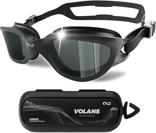 COPOZZ Swim Goggles Adult Women, Swimming Goggles for Women & Men, Anti-Fog No Leaking UV Protection for Adult-StrideForce Fitness