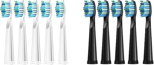 Replaceable Brush Heads Bristle Refill ，Compatibility for Seago/Fairywill Electric Toothbrush FW/SG 507/508/515/551/917/959(Type 2)