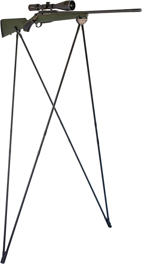 Mountain Shooting Stick – Adjustable, Lightweight Rifle Shooting Gear, fits Heights 51" to 78", Perfect for Standing, Kneeling, Slope Shots, and Ideal for air Travel.-StrideForce Fitness