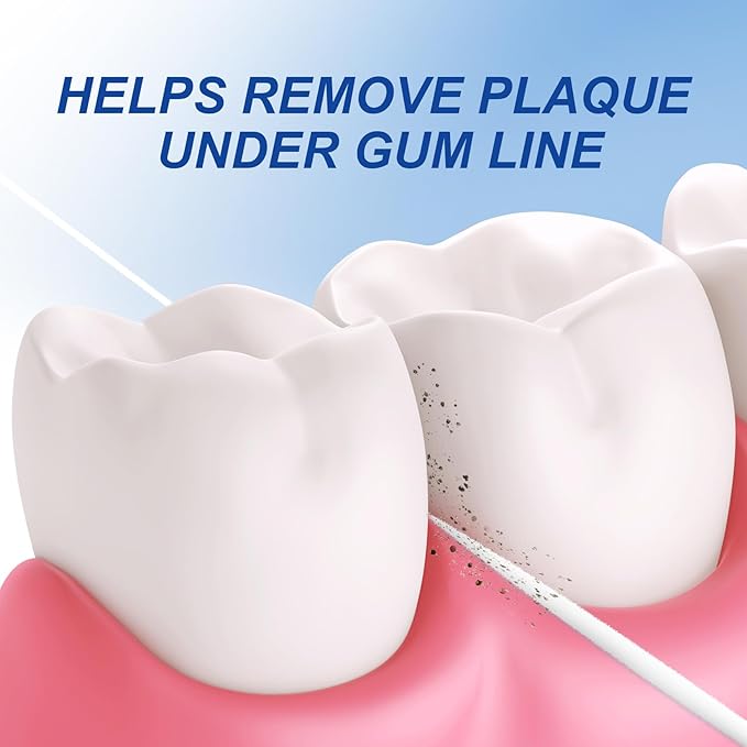 RAZOKO 3-in-1 Floss for Braces, 120 Pre-Cut Strands | Floss Threaders, Spongy & Regular Floss for Bridges & Wide Gaps