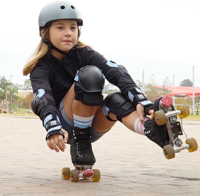 80SIX Triple Certified Multisport Helmet - Ideal for Bike, Scooter, Skateboard, Roller Skate and Inline Skate-StrideForce Fitness