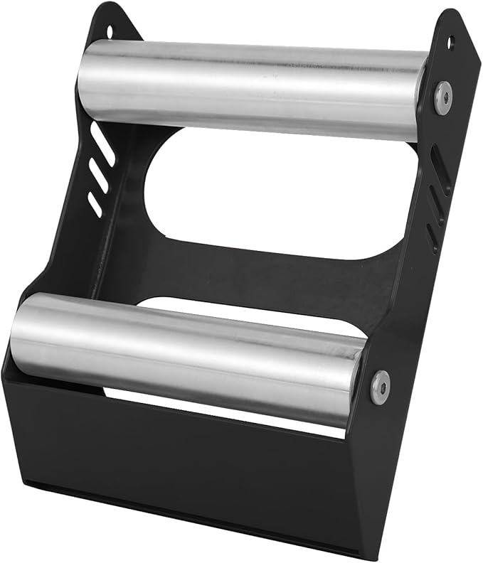 Motorcycle Wheel Cleaning Stand Paddock Roller Stand 600 Capacity Universal for Tire Cleaning Chain Lubrication for Dirt Pit Street Bike Black-StrideForce Fitness