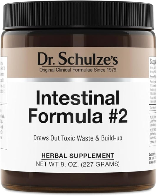 Dr. Schulze's | Intestinal Formula #2 | Herbal Colon Cleanse Formula | 8 Oz. Jar-StrideForce Fitness