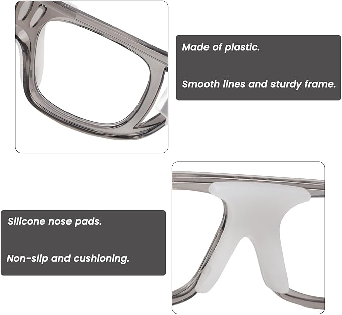 Andux Basketball Soccer Football Sports Glasses Eyewear Goggles Eye Safety Glasses LQYJ-01-StrideForce Fitness