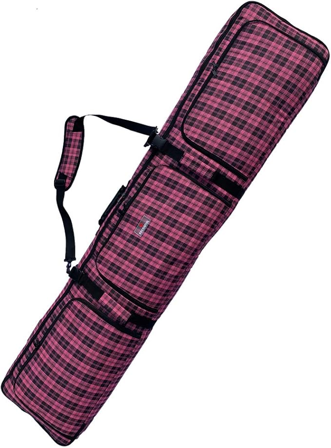 UNISTRENGH Snowboard Bag for Air Travel - Fully Padded Waterproof SnowboardingBag, Durable Multi-Compartment Outdoor Snow Skis Bag-StrideForce Fitness