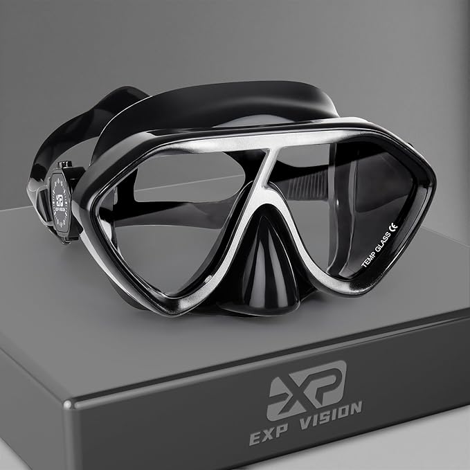 Scuba Diving Mask for Adults - Premium Anti-Fog Snorkeling Mask Comfortable & Leak-Proof Swim Goggles with Nose Cover for Scuba Diving, Snorkeling & Underwater Adventures-StrideForce Fitness