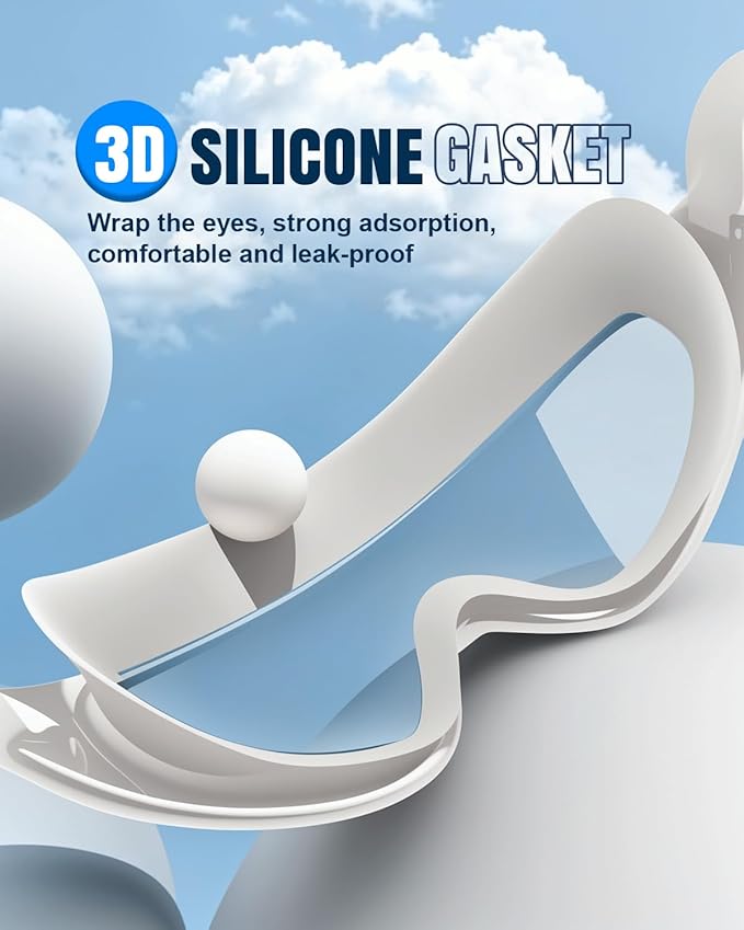 Rantizon Swim Goggles 2 Pack, Wide View Anti Fog&UV Swimming Goggles for Audlt, No Leaking Swim Glasses for Men Women Kids-StrideForce Fitness