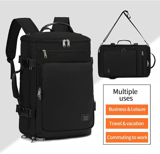 Kalesi Gym Duffle Bag Backpack 4-Way Waterproof with Shoes Compartment for travel Sport Hiking laptop-StrideForce Fitness