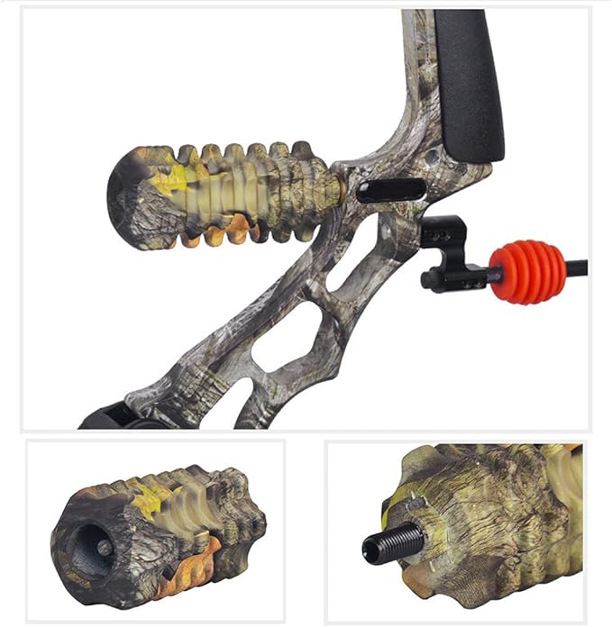 SOPOGER Archery Compound Bow Stabilizer Bow Riser Extension Dampener Target Quick Disconnect Silencers Stabilizer for Recurve Bow Hunting Shooting-StrideForce Fitness