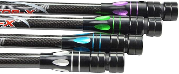 10 Inch 12 Inch 15 Inch Archery Bow Stabilizer Balance Bar Rod Side Rod Carbon Fiber Stabilizer Dampen Weight for Compound Bow Recurve Bow Accessory-StrideForce Fitness