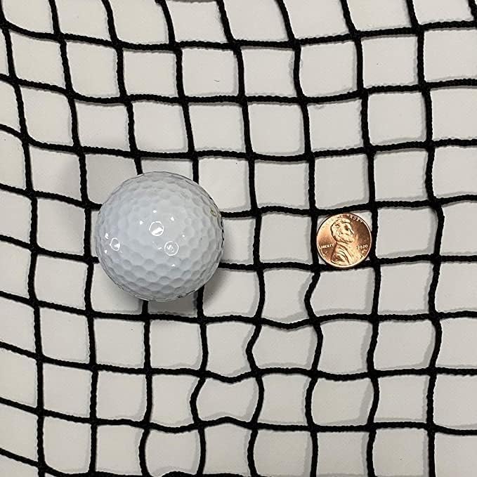 LFS 10x10x10 ft Golf Practice Cage Net – Durable Knotless Nylon – Frame Not Included-StrideForce Fitness
