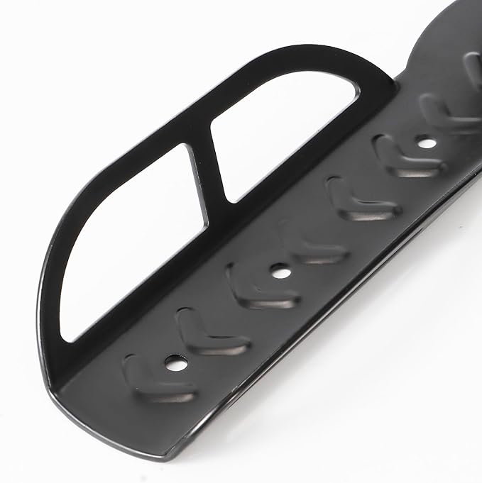 Vertical Bike Rack Wall Mount for Garage–Heavy-Duty Steel Bicycle Hook for Indoor Storage, Space-Saving Holder for Road, Mountain & Hybrid Bikes, Fits Tires Up to 2.6" Wide (2 Pack)-StrideForce Fitness