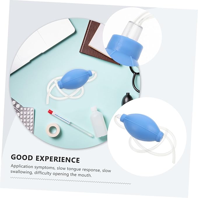 PartyKindom Silicone Tongue Trainer Tool for Speech Therapy Portable Oral Muscle Exerciser with Enhanced Suction and Tilting Handle for Rehabilitation and Strengthening