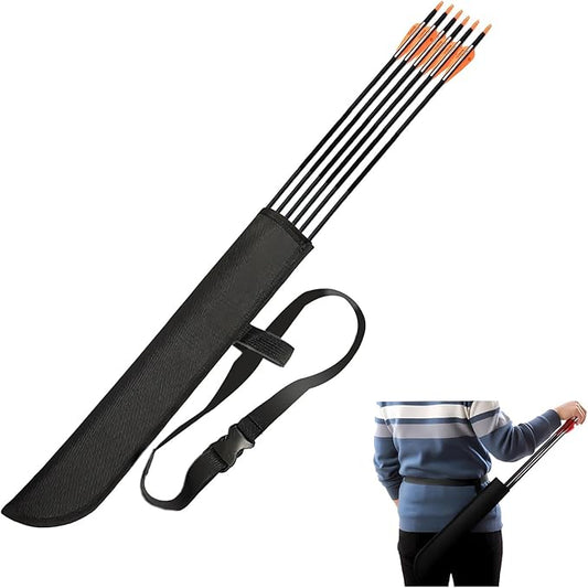 Hard Case Hip Quiver with Adjustable Belt,Wear-Resistant Arrow Quiver for Compound Bow,Quiver Arrow Holder for Archery, Hunting Lightweight Archery Quiver-StrideForce Fitness