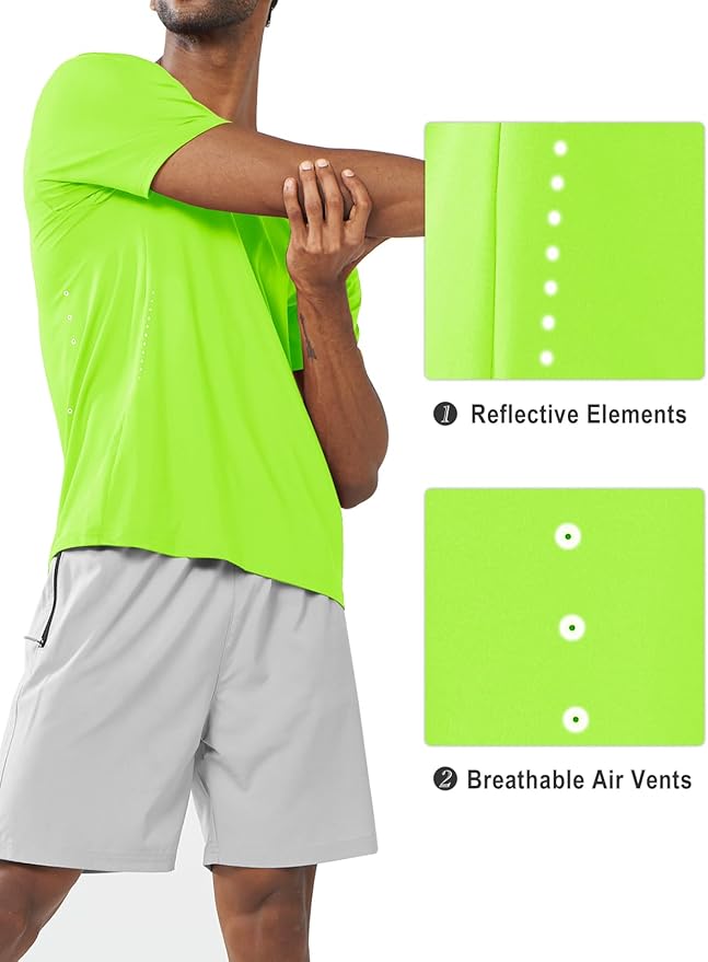 NORTHYARD Mens Athletic Shirts Short Sleeve Gym Workout Running Training Sports Performance T Shirt Basic Tee for Men-StrideForce Fitness