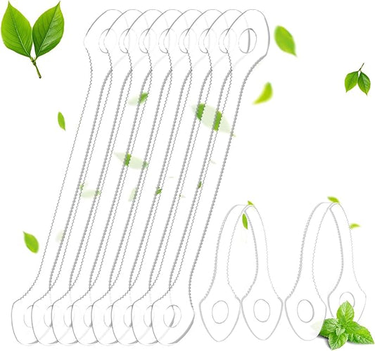 10 Count Disposable Tongue Scraper, Tongue Cleaner for Adults and Kids, Ergonomic plastic tongue scraper,Tongue Scrubber for Oral Care,Reduce Bad Breath,Promote Fresh Breath