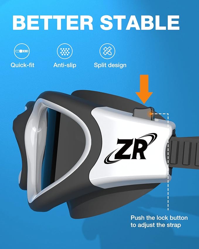 ZIONOR G1 Polarized Swimming Goggles for Unisex Adult Women Anti Fog 100% Anti UV Diving Goggles-StrideForce Fitness