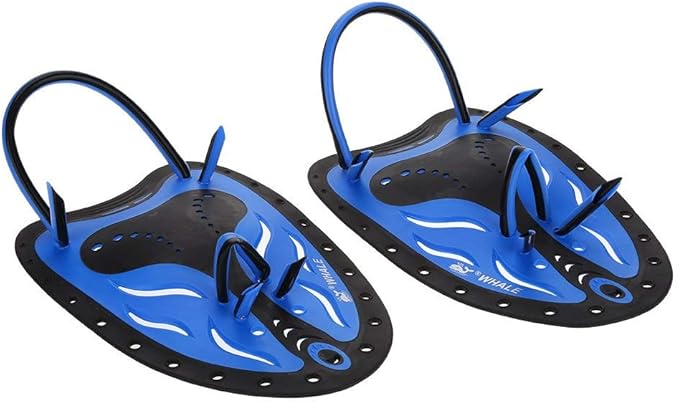 Swim Fins, Adjustable Kids Flippers for Swimming, Professional Swim Hand Paddles, Flat Paddles for Kids, Children, Men, Women-StrideForce Fitness