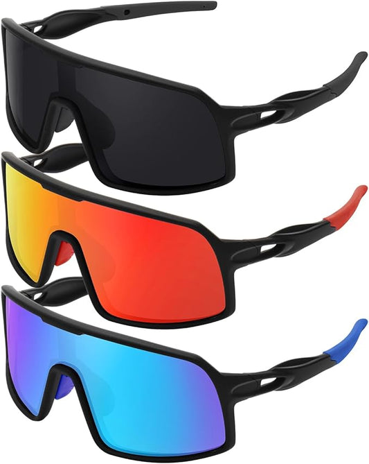 Polarized Sports Sunglasses for Men and Women Cycling Glasses UV Protection Goggles for Mountain Bike Running Fishing-StrideForce Fitness