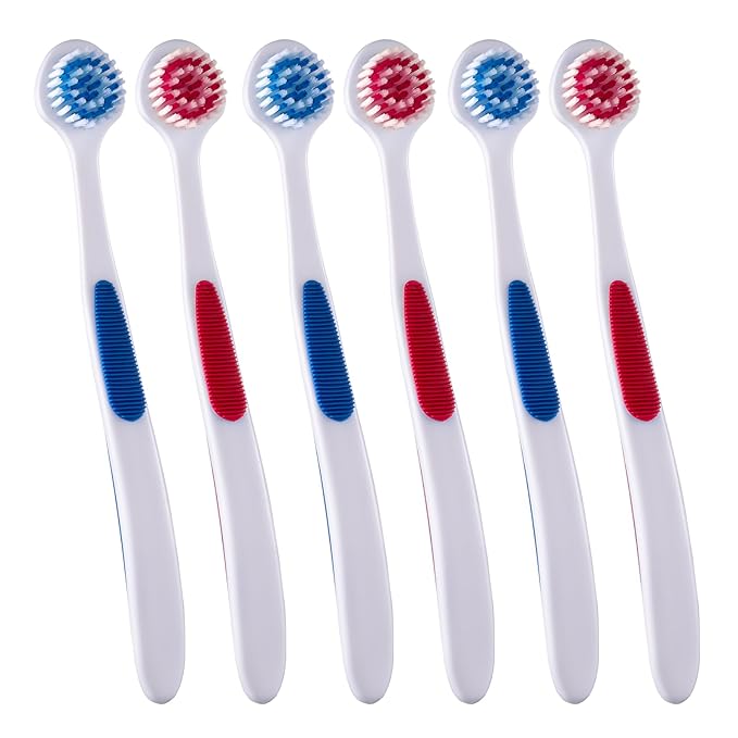 Tongue Brush (6 Pack), Tongue Cleaner for Adults & Kids, Oral Hygiene Essentials