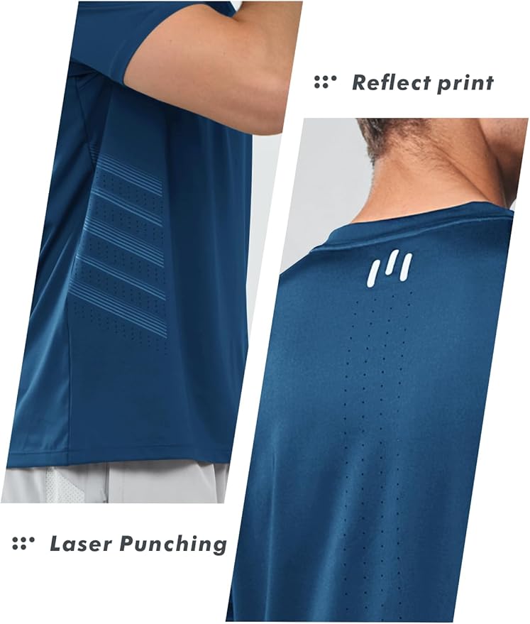 NORTHYARD Breathable 2.0™ Men's Athletic Workout T-Shirt-StrideForce Fitness