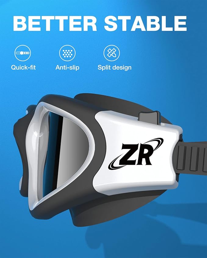 ZIONOR G1 Polarized Swimming Goggles for Unisex Adult Women Anti Fog 100% Anti UV Diving Goggles-StrideForce Fitness