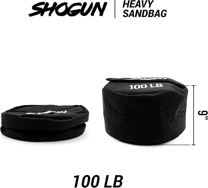 Shogun Sandbags for Working Out – Heavy Duty Workout Sandbag for Weight Training, Cross Training, Strongman, Fitness & Military Use – Adjustable Exercise Sand Bags for Full Body Training-StrideForce Fitness