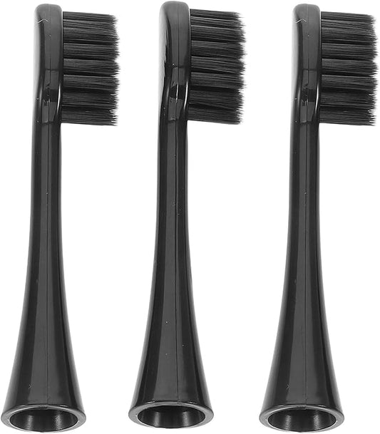 VICASKY 3pcs Replacement Heads for Electric Toothbrush, Soft Nylon Bristles, Universal Fit for Adults and, Compatible Toothbrush Brush Heads for Daily Oral Care