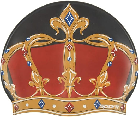 Sporti Silicone Swim Cap for Kids, Unisex Youth Swimming Cap, Protection Bathing Caps for Your Children, Aged 2-10-StrideForce Fitness