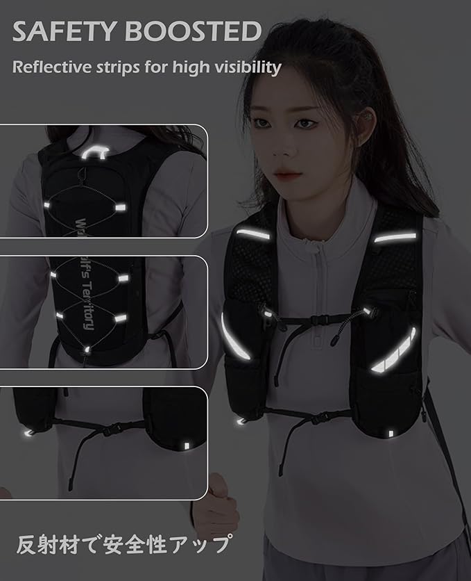 TRIWONDER Hydration Backpack Lightweight Water Pack for Men Women Hydration Pack for Cycling, Running, Hiking and Biking-StrideForce Fitness